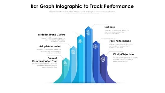 Bar Graph Infographic To Track Performance Ppt PowerPoint Presentation Gallery Clipart PDF