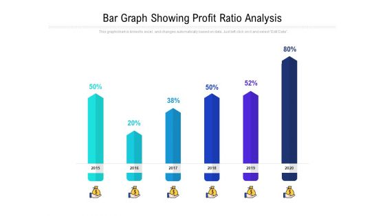 Bar Graph Showing Profit Ratio Analysis Ppt PowerPoint Presentation Styles Brochure PDF