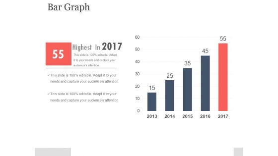 Bar Graph Template 1 Ppt PowerPoint Presentation Deck