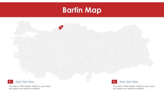 Bartin Map PowerPoint Presentation PPT Template PDF