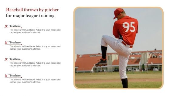 Baseball Thrown By Pitcher For Major League Training Download PDF Baseball Thrown By Pitcher For Major League Training Download PDF