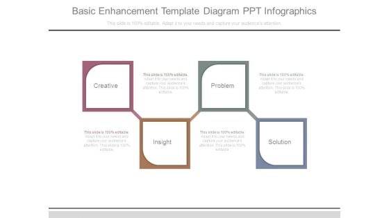 Basic Enhancement Template Diagram Ppt Infographics