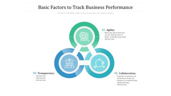 Basic Factors To Track Business Performance Ppt PowerPoint Presentation File Smartart PDF