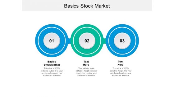 Basics Stock Market Ppt PowerPoint Presentation Deck Cpb