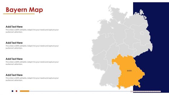 Bayern Map PowerPoint Presentation PPT Template PDF