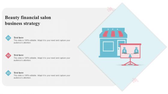 Beauty Financial Salon Business Strategy Ppt Summary PDF