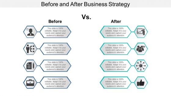 Before And After Business Strategy Ppt PowerPoint Presentation Model Graphics