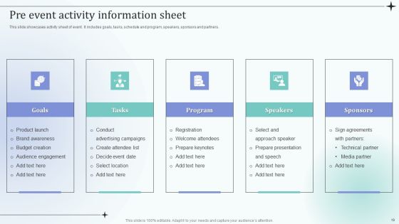 Before Event Tasks Ppt PowerPoint Presentation Complete Deck With Slides Slide19