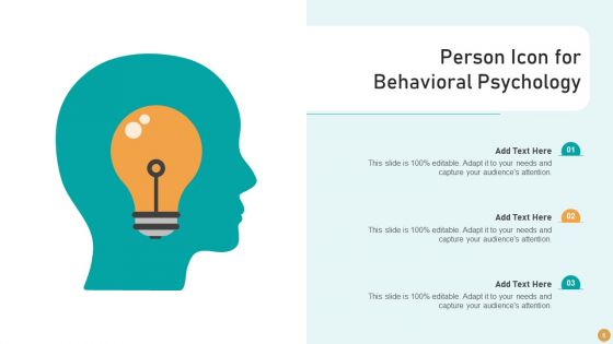 Behavioral Psychology Icon Ppt PowerPoint Presentation Complete Deck With Slides