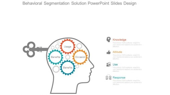Behavioral Segmentation Solution Powerpoint Slides Design