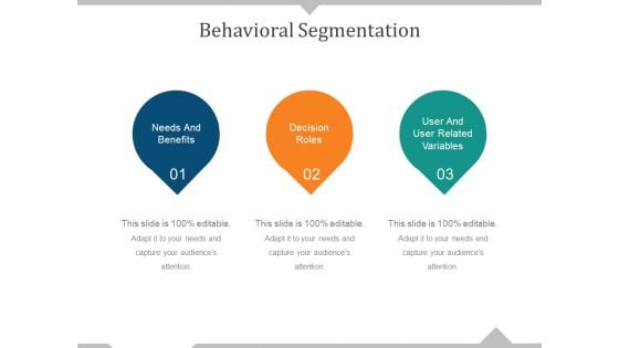 Behavioral Segmentation Template 2 Ppt PowerPoint Presentation Outline Graphics Example