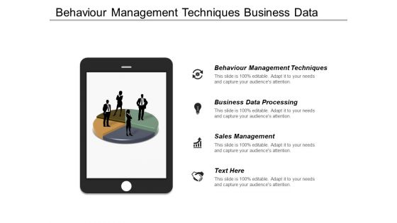 Behaviour Management Techniques Business Data Processing Sales Management Ppt PowerPoint Presentation Inspiration Template