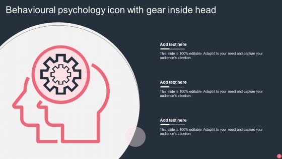Behavioural Psychology Icon Ppt PowerPoint Presentation Complete Deck With Slides