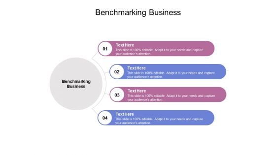 Benchmarking Business Ppt PowerPoint Presentation Professional Icons Cpb