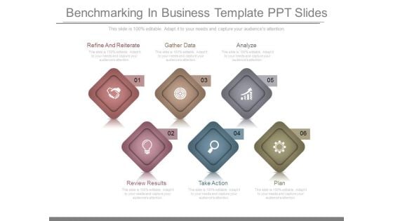 Benchmarking In Business Template Ppt Slides