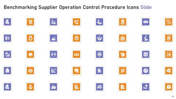 Benchmarking Supplier Operation Control Procedure Ppt PowerPoint Presentation Complete Deck With Slides Slide42