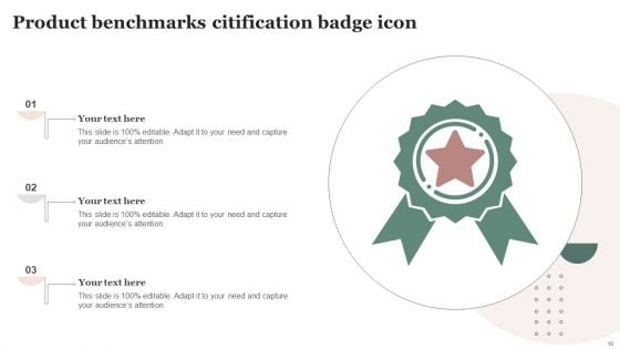 Benchmarks Icon Ppt PowerPoint Presentation Complete Deck With Slides