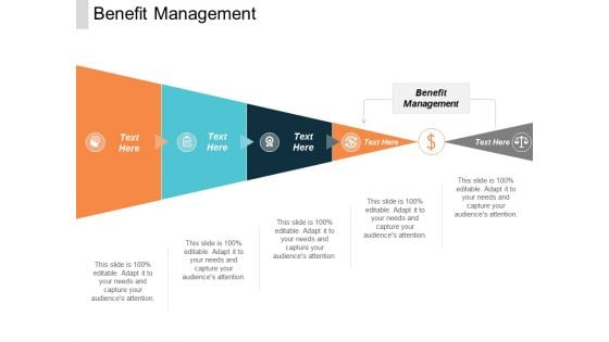 Benefit Management Ppt PowerPoint Presentation Infographics Icons Cpb