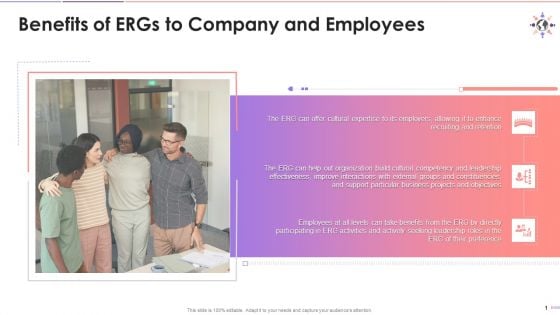 Benefit Of Ergs To Company And Employees Training Ppt