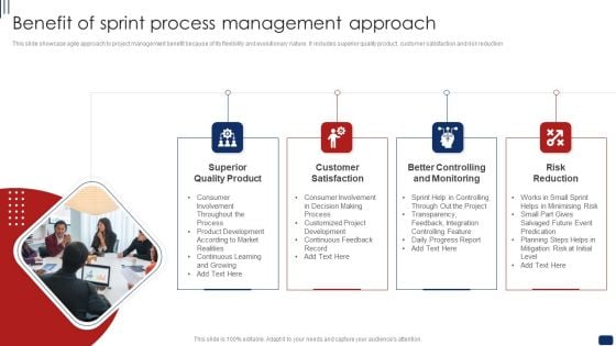 Benefit Of Sprint Process Management Approach Ppt Inspiration Deck PDF Benefit Of Sprint Process Management Approach Ppt Inspiration Deck PDF