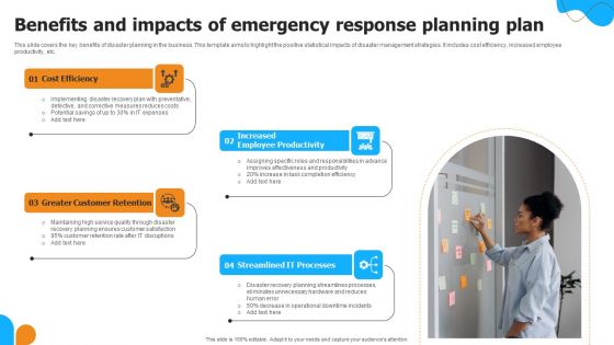 Benefits And Impacts Of Emergency Response Planning Plan Demonstration PDF