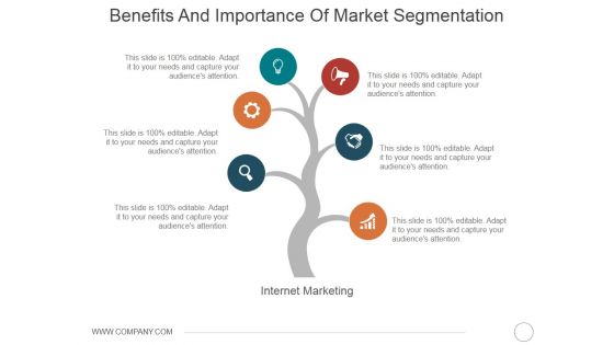 Benefits And Importance Of Market Segmentation Ppt PowerPoint Presentation Outline Template