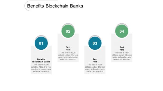 Benefits Blockchain Banks Ppt PowerPoint Presentation Inspiration Vector Cpb Pdf