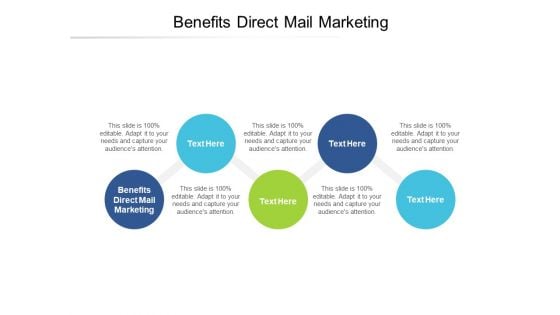 Benefits Direct Mail Marketing Ppt PowerPoint Presentation Pictures Guide Cpb