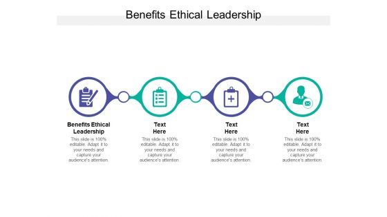 Benefits Ethical Leadership Ppt PowerPoint Presentation Layouts Picture Cpb