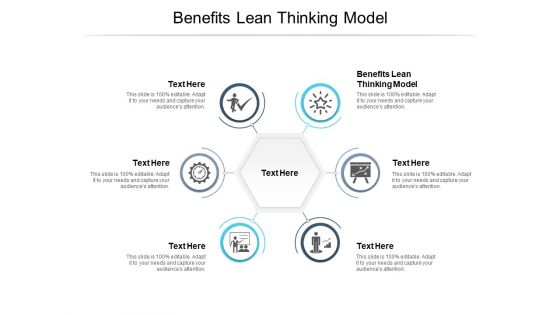 Benefits Lean Thinking Model Ppt PowerPoint Presentation Layouts Icons Cpb Pdf
