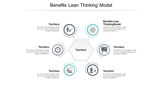 Benefits Lean Thinking Model Ppt PowerPoint Presentation Layouts Icons Cpb Pdf