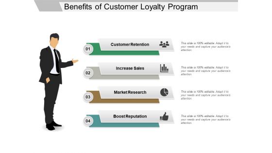 Benefits Of Customer Loyalty Program Ppt PowerPoint Presentation Icon Outfit