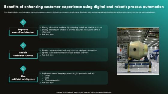 Benefits Of Enhancing Customer Experience Using Digital And Robotic Process Automation Sample PDF