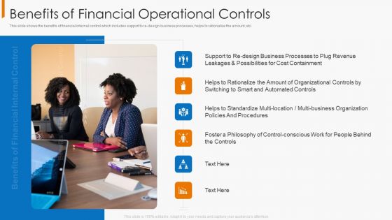 Benefits Of Financial Operational Controls Professional PDF