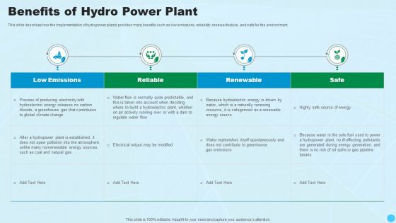 Benefits Of Hydro Power Plant Clean And Renewable Energy Ppt PowerPoint Presentation Infographic Template Templates PDF Benefits Of Hydro Power Plant Clean And Renewable Energy Ppt PowerPoint Presentation Infographic Template Templates PDF