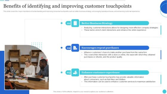 Benefits Of Identifying And Improving Customer Touchpoints Introduction PDF