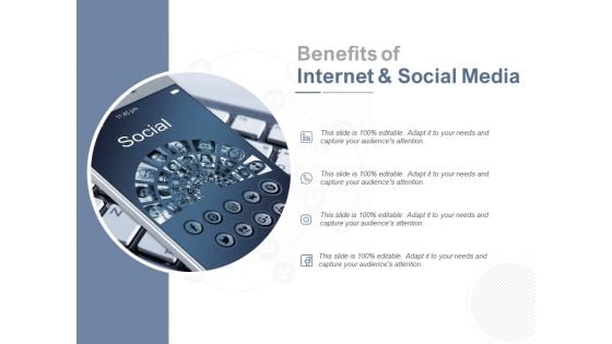 Benefits Of Internet And Social Media Ppt PowerPoint Presentation Styles Show