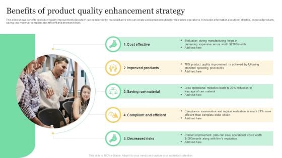 Benefits Of Product Quality Enhancement Strategy Structure PDF Benefits Of Product Quality Enhancement Strategy Structure PDF