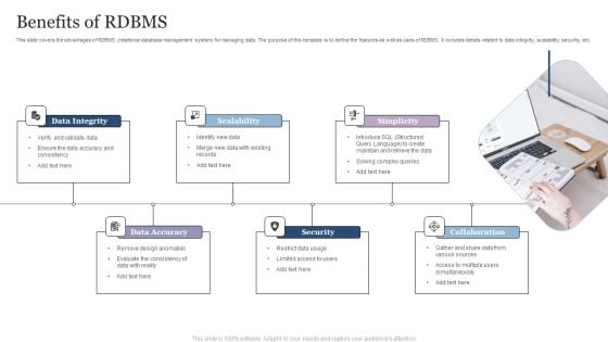 Benefits Of RDBMS Summary PDF