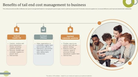 Benefits Of Tail End Cost Management To Business Structure PDF