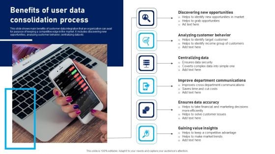 Benefits Of User Data Consolidation Process Elements PDF