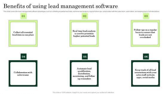 Benefits Of Using Lead Management Software Enhancing Client Lead Conversion Rates Elements PDF Benefits Of Using Lead Management Software Enhancing Client Lead Conversion Rates Elements PDF