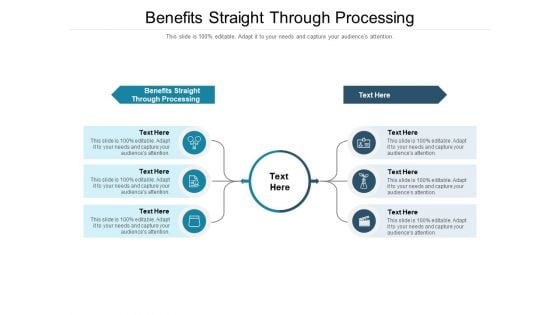 Benefits Straight Through Processing Ppt PowerPoint Presentation Infographic Template Skills Cpb Pdf