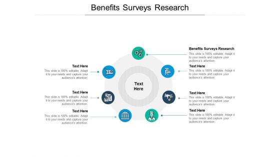 Benefits Surveys Research Ppt PowerPoint Presentation Ideas Backgrounds Cpb Pdf