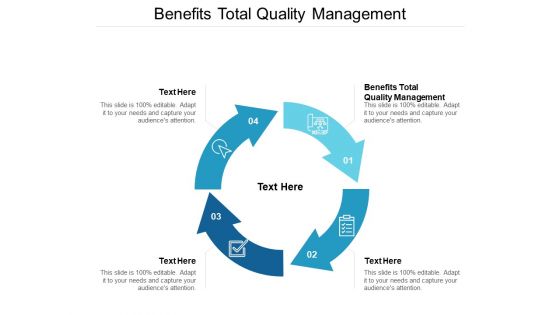 Benefits Total Quality Management Ppt PowerPoint Presentation Model Show Cpb