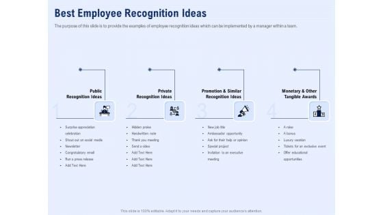 Best Employee Appreciation Workplace Best Employee Recognition Ideas Rules PDF