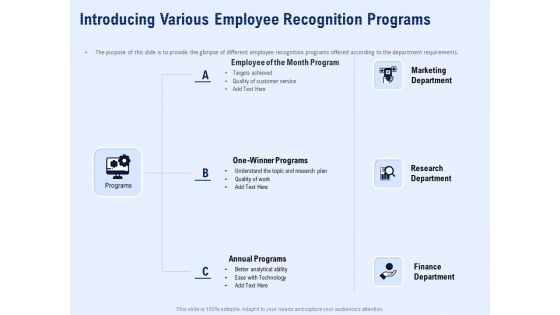 Best Employee Appreciation Workplace Introducing Various Employee Recognition Programs Summary PDF Best Employee Appreciation Workplace Introducing Various Employee Recognition Programs Summary PDF