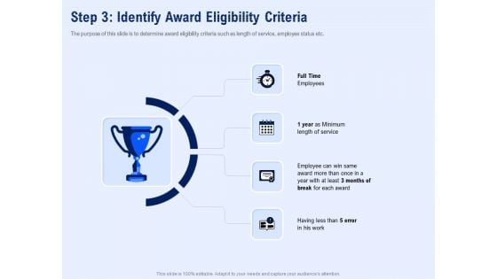 Best Employee Appreciation Workplace Step 3 Identify Award Eligibility Criteria Information PDF Best Employee Appreciation Workplace Step 3 Identify Award Eligibility Criteria Information PDF