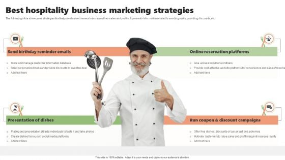 Best Hospitality Business Marketing Strategies Background PDF