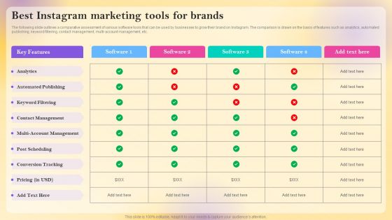 Best Instagram Marketing Tools For Brands Summary PDF Best Instagram Marketing Tools For Brands Summary PDF